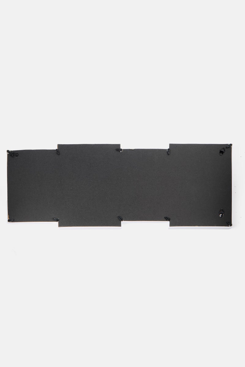 Enchante Accessories Four Opening Collage Photo Frame, White  - Image 2