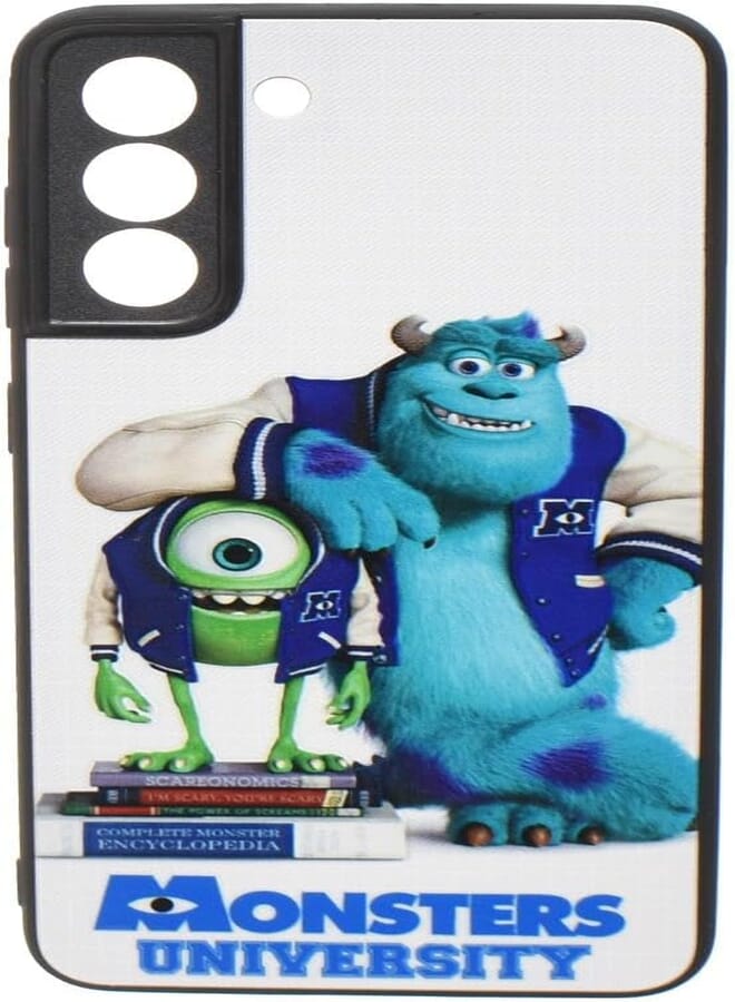 Boter. Plastic 3D Shockproof Back Case Designed With Raised Edge To Protect Camera lens Cute Cartoon Character Printed Suitable For Samsung Galaxy A21 FE - Multi Color