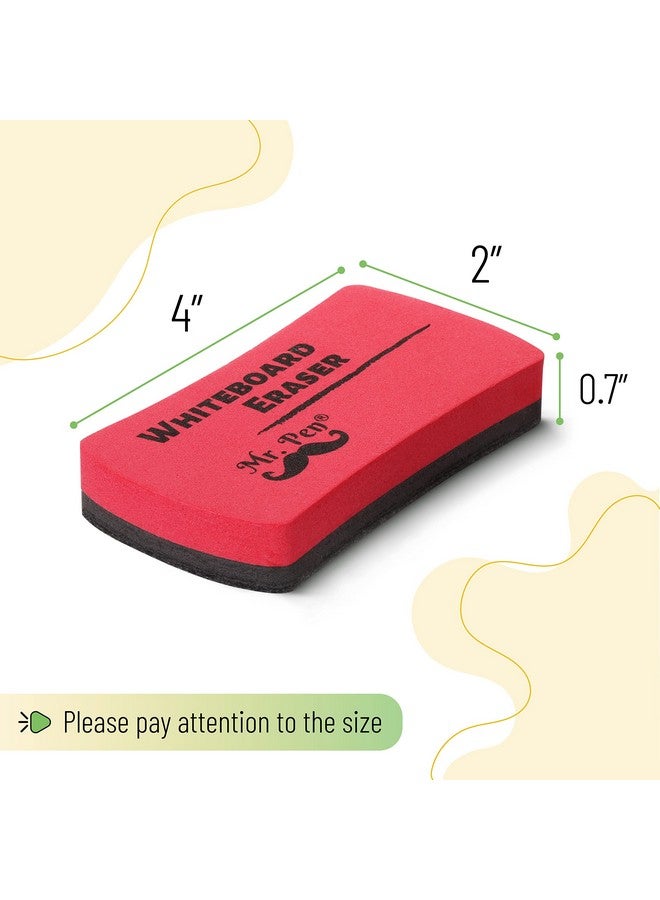 Mr. Pen - Magnetic Dry Erase Erasers, 8 Pack, Assorted Colors, Whiteboard Eraser, Dry Eraser, White Board Erasers Dry Erase, Dry Erase Board Eraser, Magnetic Whiteboard Eraser, Magnetic Dry Eraser - Image 3