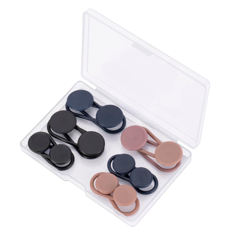 ZENGLU 12-Pack of Extenders for Jeans, Pants Waist Button Extender Fantastic Extender for All Trousers and Shirts in 3 Colours for Men and Women No Sewing Instant Waistband Extension 1-1.4 Inches - Image 2