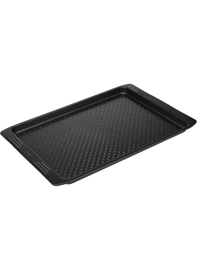 تيفال Tefal Baking Tray Sheet Pan, Easy Grip Baking Tray, Black