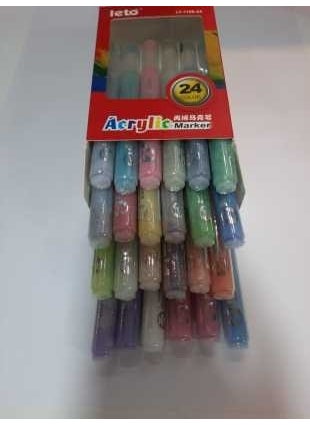 Leto Acrylic Marker Pen 24 Colors  - Image 4
