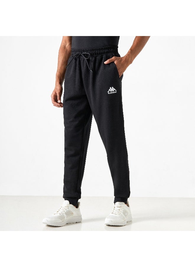 Kappa - Kappa Logo Detail Joggers with Drawstring Closure and Pockets - Image 1