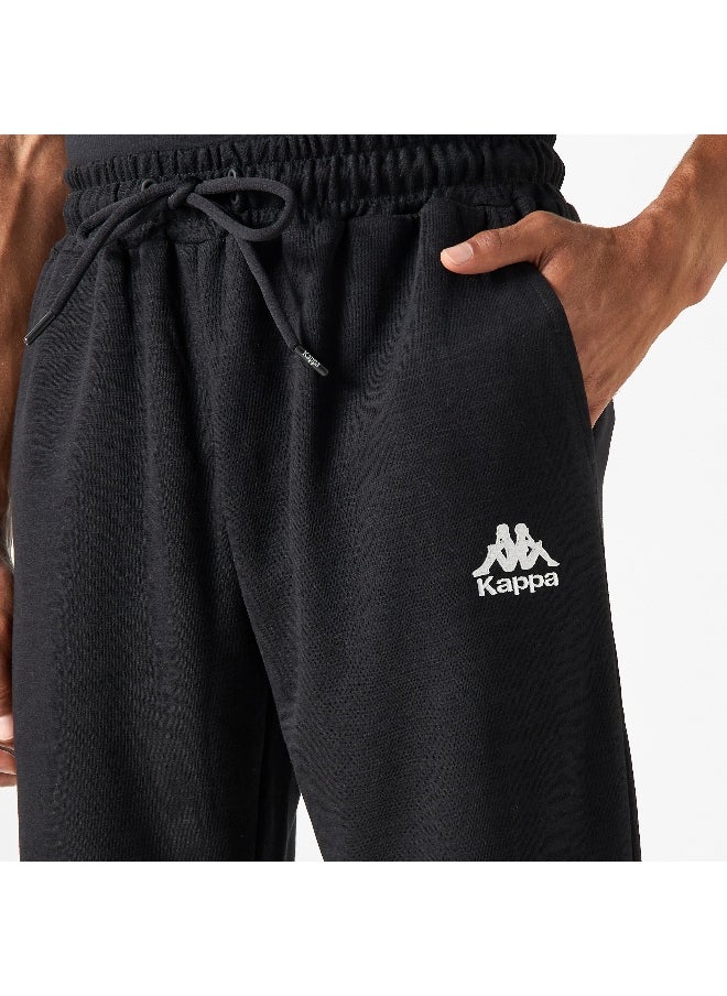 Kappa - Kappa Logo Detail Joggers with Drawstring Closure and Pockets - Image 1