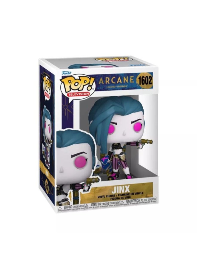 Funko Pop! TV: Arcane LoL S1 Jinx Vinyl Figures - Image 1