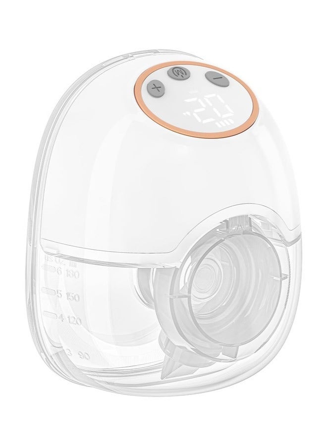 Wearable Electric Breast Pump with 4 Modes  12 Levels, Portable  Hands free Breast Pumps, 6oz/180ml - Image 1