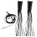 Garneck Motorcycle Lever Tassels Fringe Leather Motorcycle Lever Handlebar Throttle Brake Clutch Grip Covers Wraps - Image 2
