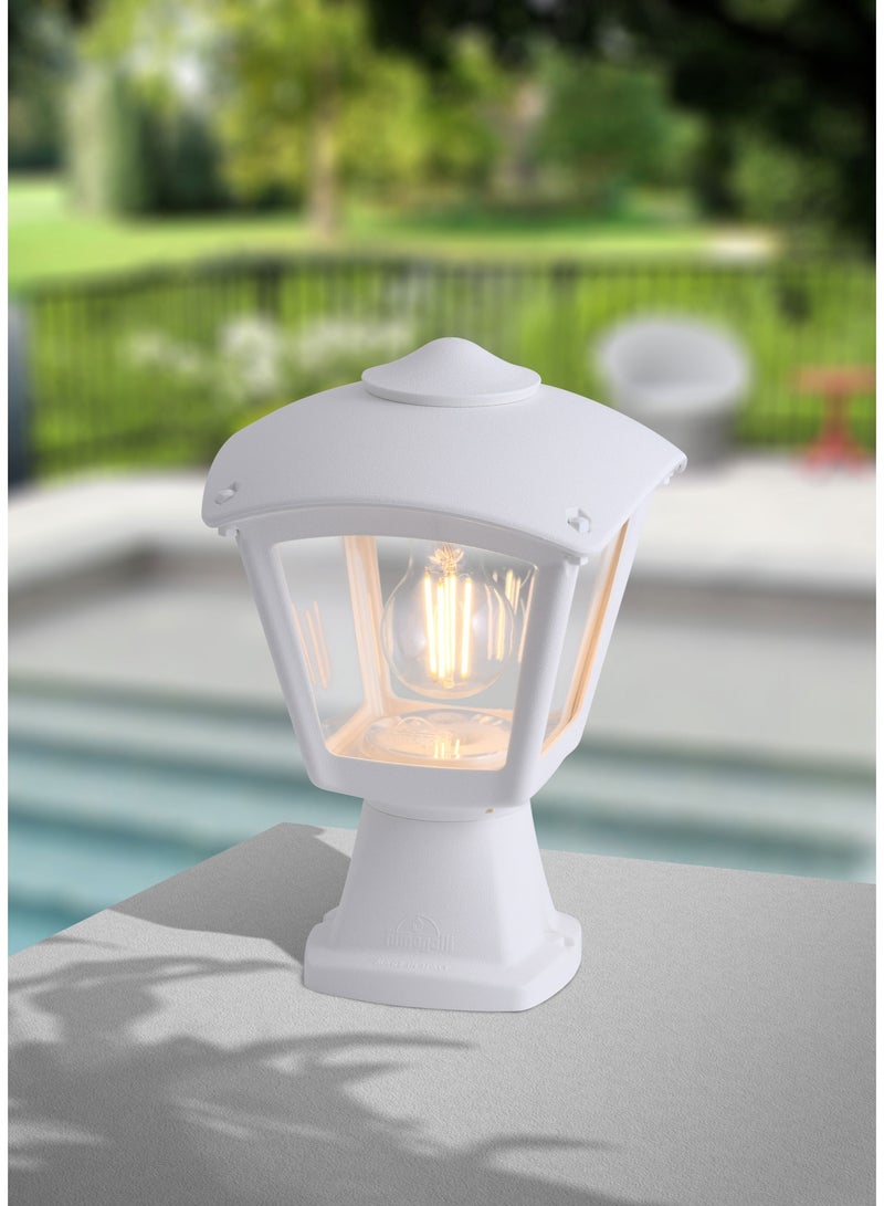 Fumagalli Outdoor Boundary Top / Garden Post Light – 1 × E27 Warm White Bulb Included