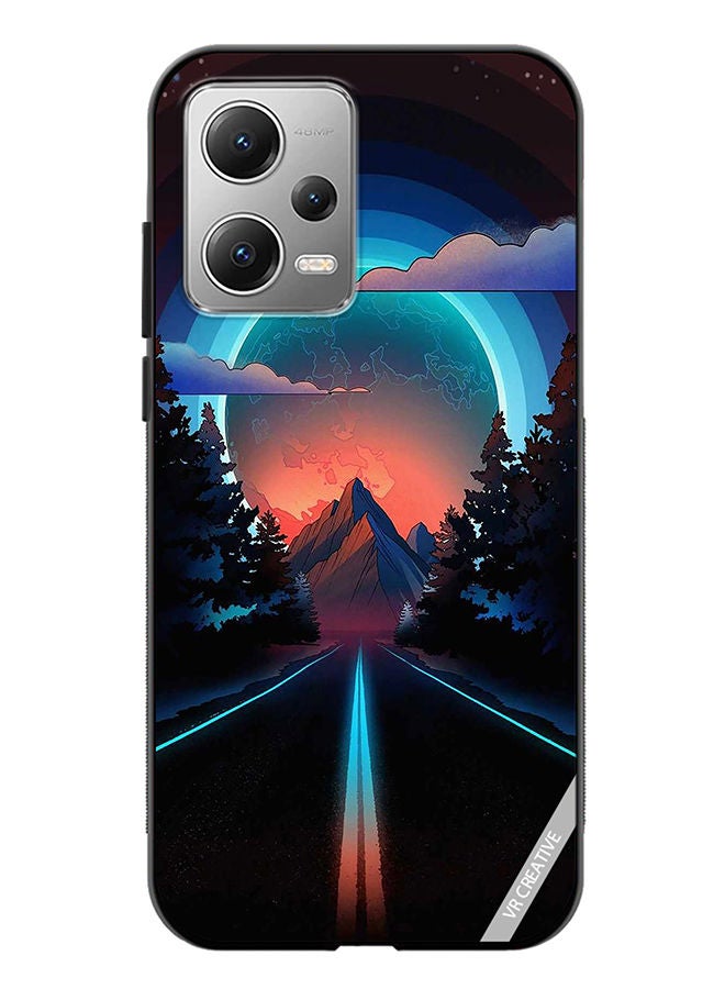 VR CREATIVE Protective Case Cover For Xiaomi Redmi Note 12 Road To Paradise Design Multicolour - Image 1