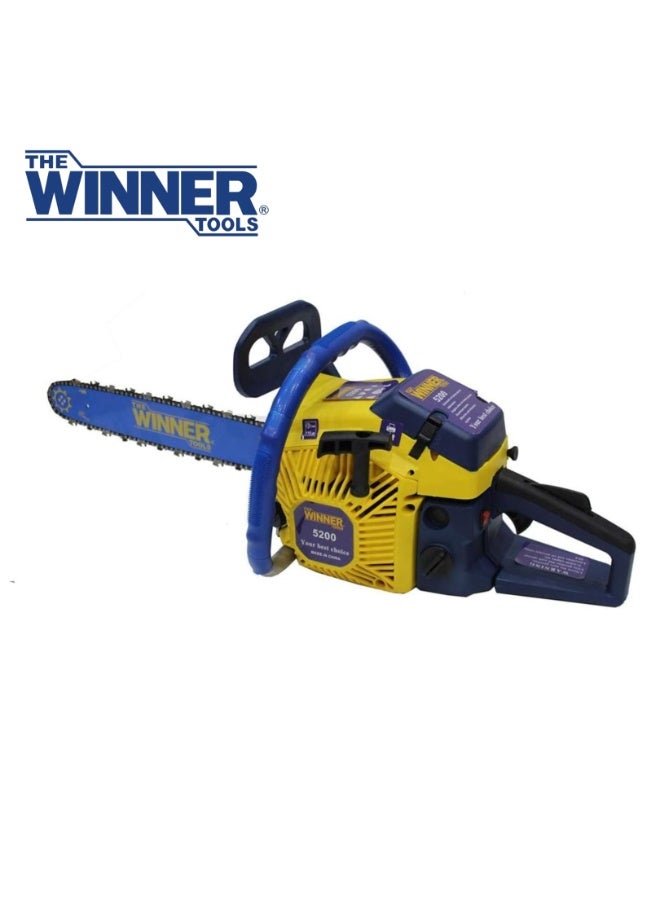 Winner Gasoline Chainsaw 16 Inch 52cc – 2.5kW Power - Image 1
