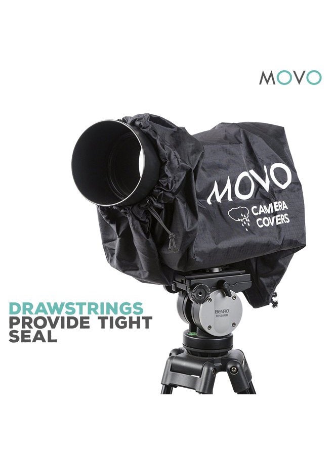 Movo CRC17 Storm Raincover Protector for DSLR Cameras, Lenses, Photographic Equipment (Small Size: 17 x 14.5) - Image 5