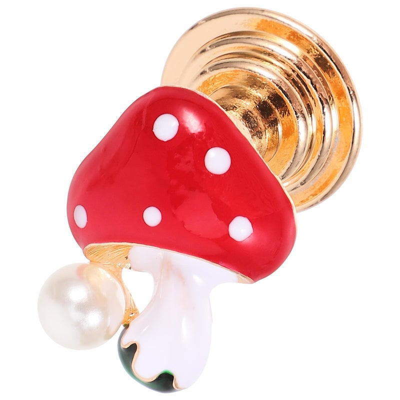 Mushroom Drawer Knobs Zinc Alloy Cabinet Pulls Colorful Drip Oil Pearl Finish for Furniture - Image 2