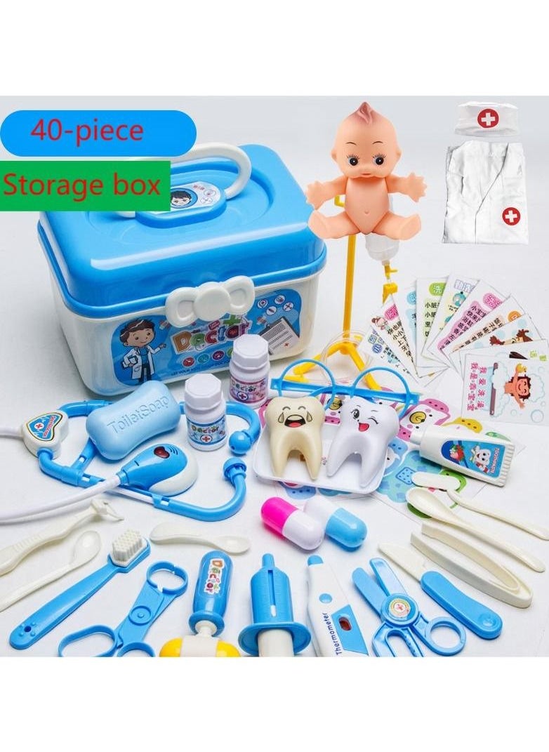 40 Piece Dentist Kit for Kids Pretend Playset Educational Professional Doctor Toys Medical Role Play Carrying Case Dress-up Costume Holiday Gift for Boys Girls - pzsku/Z9F69571214D47DE4BE6BZ/45/_/1684912255/df55e444-c5e1-4284-9dc9-da978dc89b0b