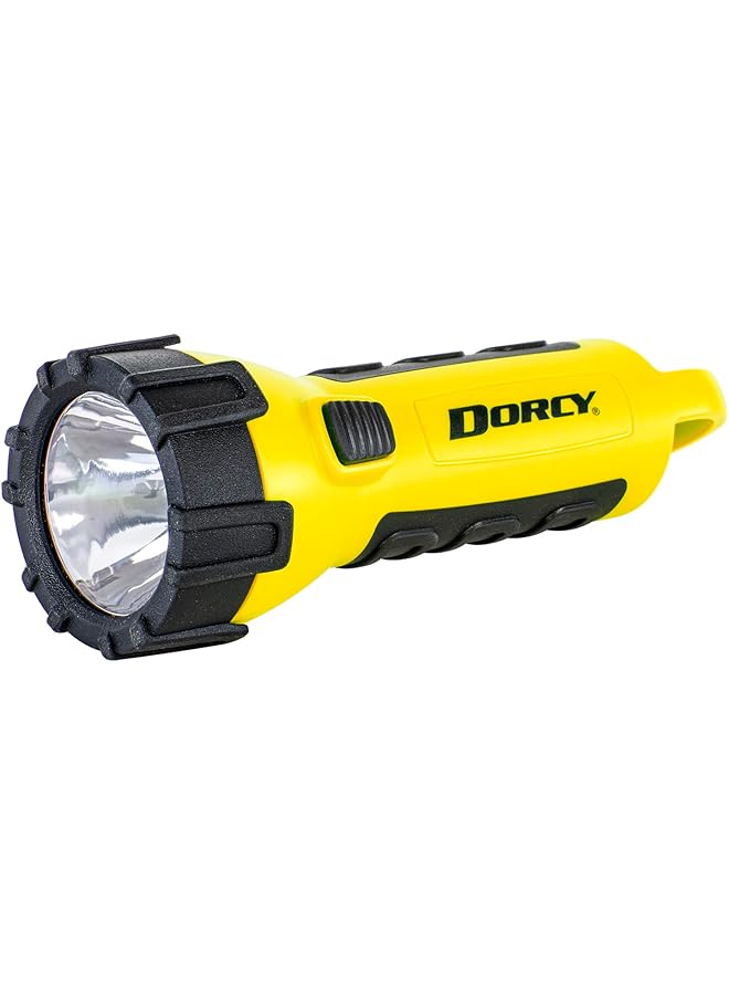 DORCY 150 Lumen Floating Water Resistant LED Flashlight with Carabineer Clip Yellow (41 2510) - Image 1