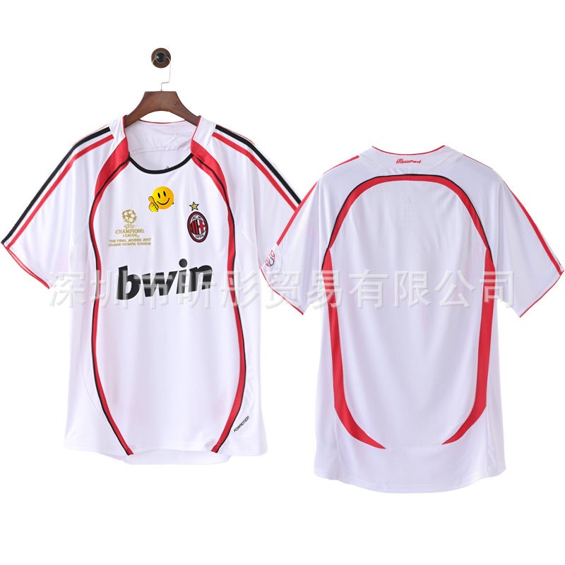 Retro Jersey Ac Club Retro Football Uniform Full Range Football Uniform Short-Sleeved Jersey Drop Shipping - Image 3