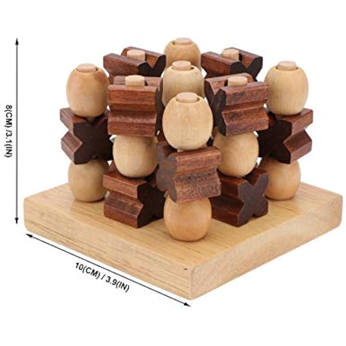 نوبيستي 3D خشبي اصبع القدم لعبة المجلس للأطفال الأسرة منضدية لعبة الأسرة استراتيجية الخشب 1 مجموعة - Image 4