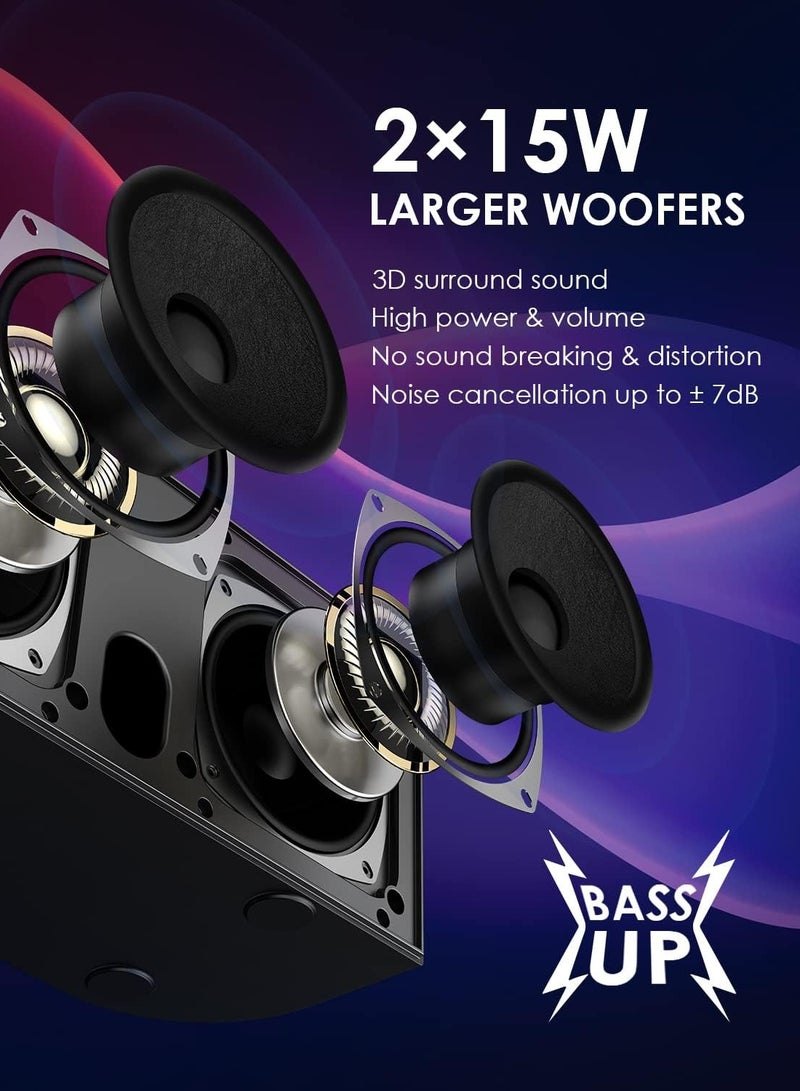JAJEEK Karaoke Machine with 2 UHF Wireless Microphones for Adults & Kids | Portable Bluetooth PA Speaker System with LED Lights, Echo, Bass Adjustment, & Vocal Cut | Ideal for Home Parties, Meetings, & Weddings - Image 2