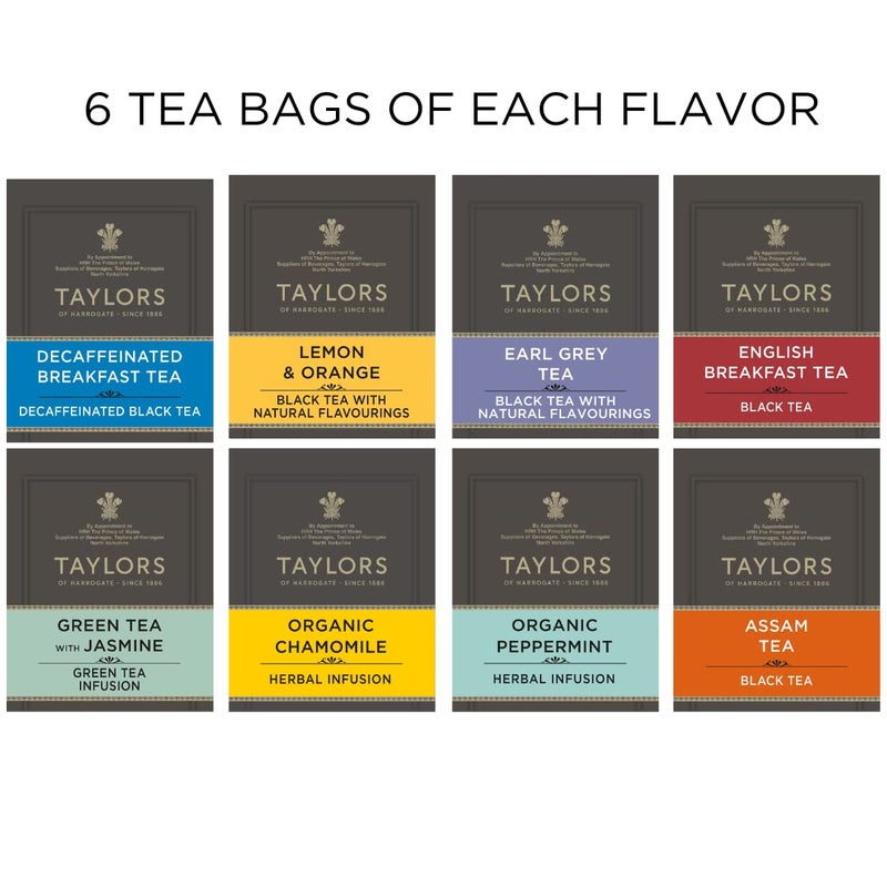 Taylors of Harrogate Assorted Specialty Teas Box , 48 count (Pack of 1) - Image 2