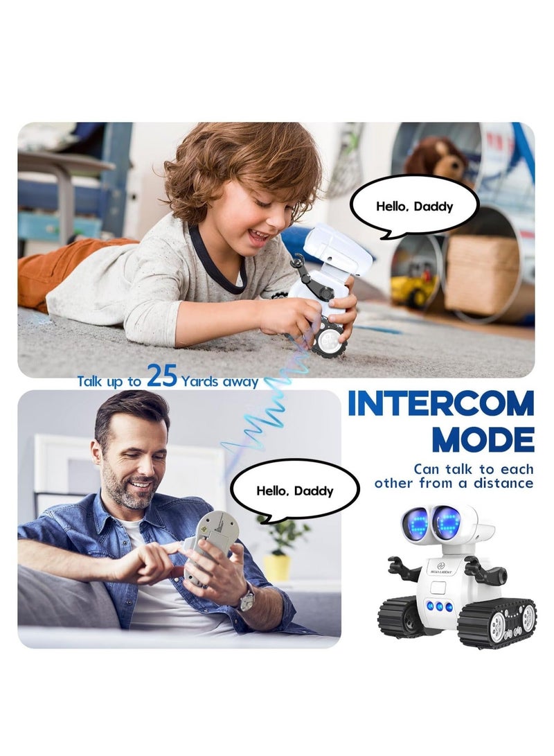 Rechargeable Remote Control Robot Toys with Auto-Demonstration, Music & LED Eyes, Robot Toys for Kids, Kids Robot Toys Gifts for Boys Girls, Toddler RC Robot - Image 4