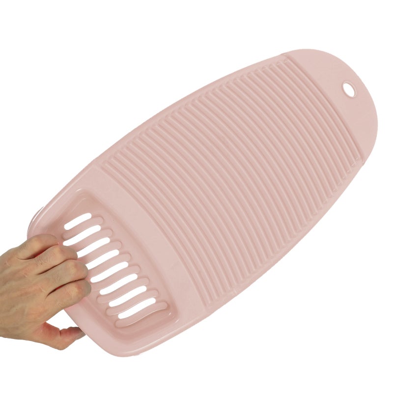 Hanging Hole Washboard Soap Compartment Washing Clothes Board for Home - Image 5