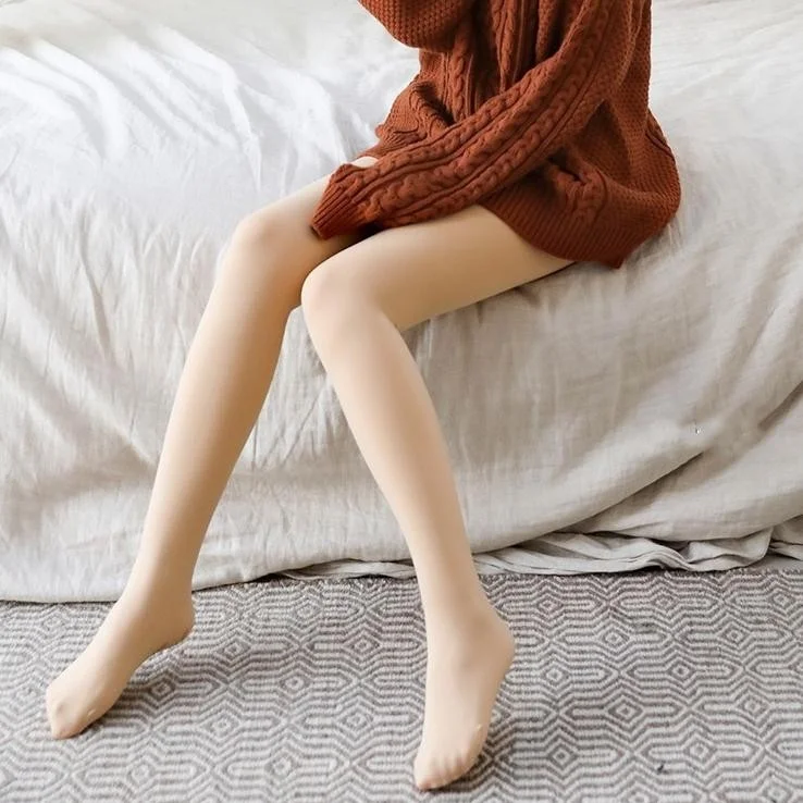 Mistirik Mystical Ravena Model Thermal Pantyhose Plush Woven Wool Warm and Tightening Tights