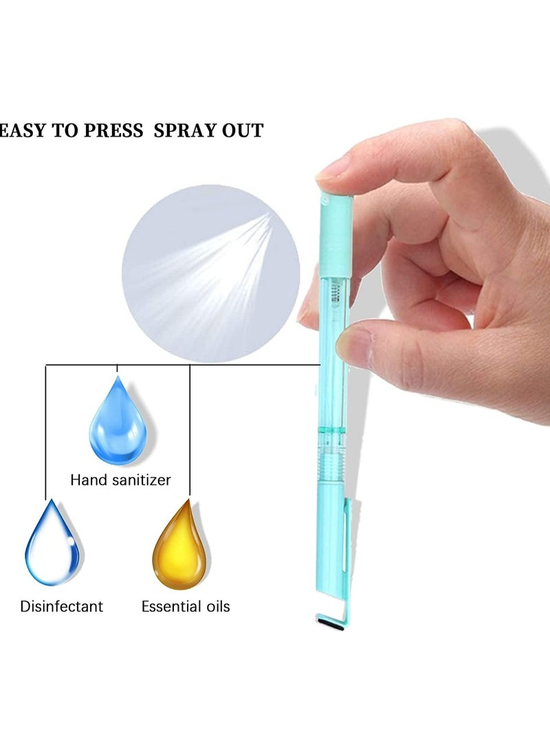 KASTWAVE Multifunction Gel Ink Pen 12pcs 4-in-1 Cool Tech Tool Pens Journal Planner Pens lovely Fun Pens 0.5mm Fine Point for Writing Journaling Taking Notes School Office Home Macaron Spray Pen  - Image 3