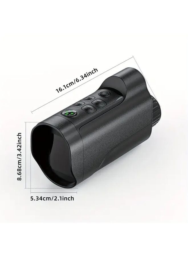 Black INSKAM 10X Digital Night Vision Scope 2 Inch Screen HD Infrared For Wildlife Observation - Image 3