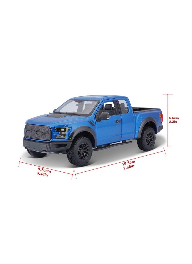 Maisto - Maisto 1:24 SE Trucks 2017 Ford F150 Raptor - Blue - Image 1