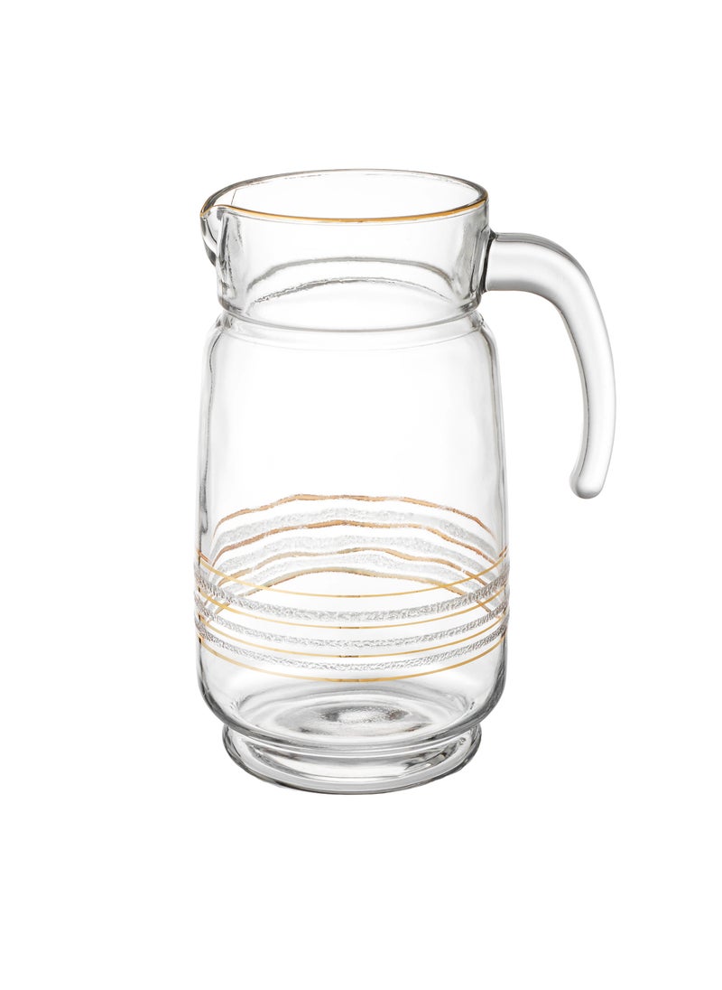 Green Apple - A Glass Set Consisting Of 6 Cups Of 300 Ml For Juice And Water - Image 1