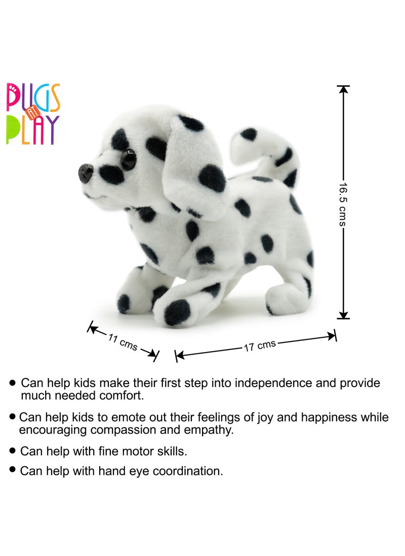 PUGS AT PLAY Pugs At Play Walking Spotty 6.5-Inches, Battery Operated | Interactive Plush Toy  - Image 5