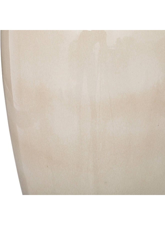 لوفت مزهرية خزفية أنيقة باللون البيج - مقاس 20×30 سم - تصميم عصري أنيق، مزهرية، مطلية، سيراميك - 193725A - Image 3