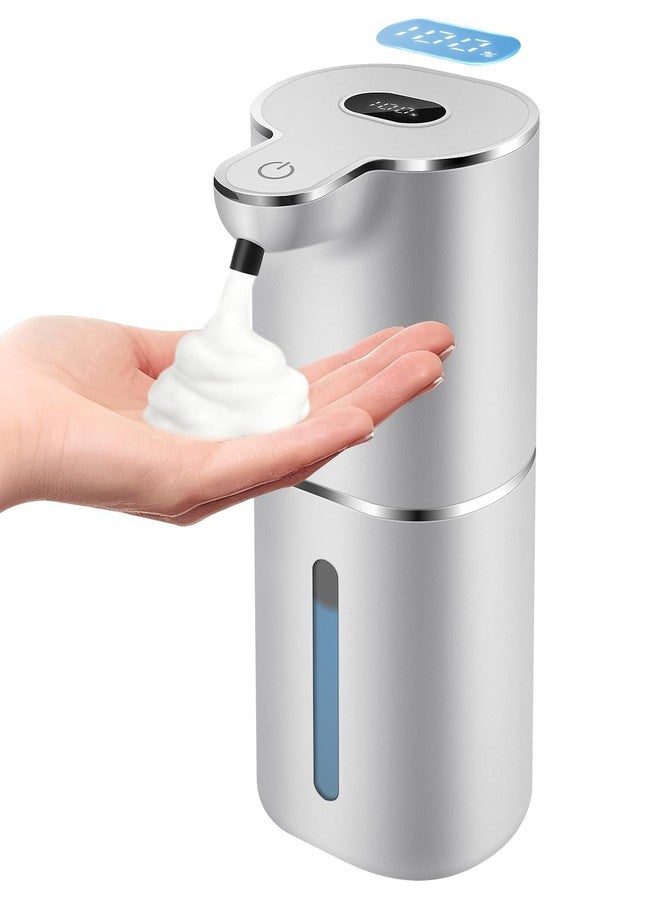 Cheftick Automatic Foaming Soap Dispenser with Digital Display, 6-Level Foam Adjustable, Rechargeable, 12.8oz/ 380ml Wall Mounted Touchless Hands Free Auto Dispenser for Kitchen, Bathroom, Hotel, Restaurant - Image 1