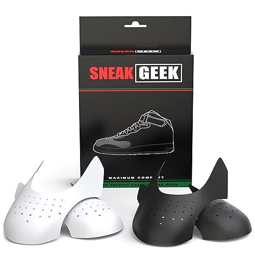 SNEAK GEEK 2 Pairs Sneaker Crease Protectors for Mens Shoes 8-12 - Image 1