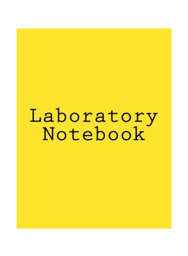 NIBEMINENT Laboratory Notebook Yellow