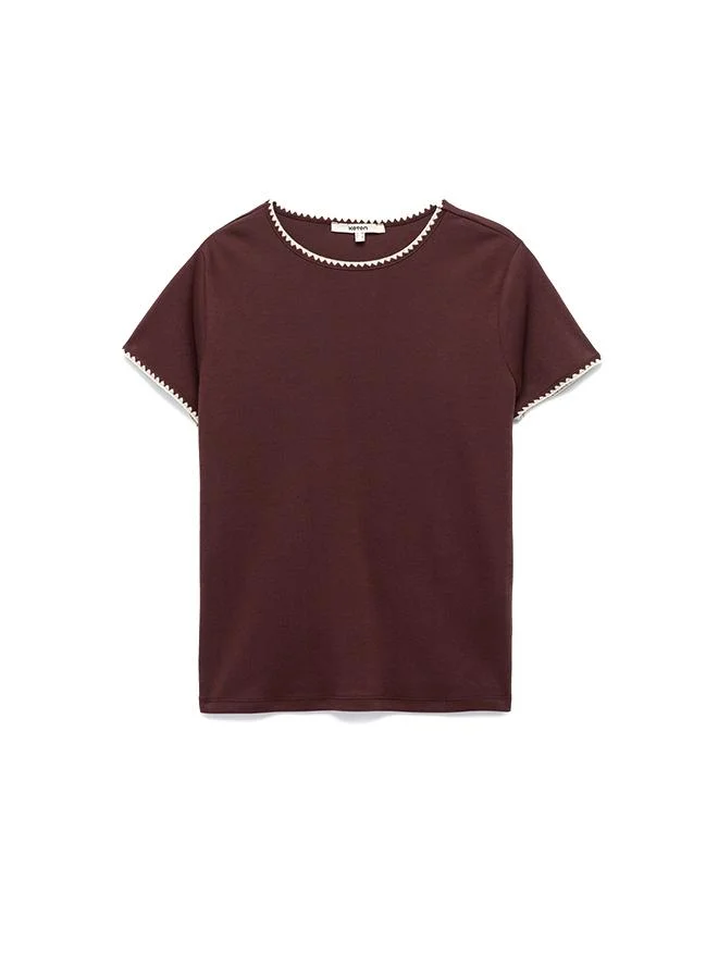 Koton  Short Sleeve T-Shirt for Women | Best Price UAE