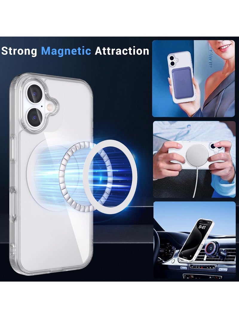 MIGOFAST Designed for iPhone 16 Case Compatible with Magsafe Anti-Yellowing Military Grade Protection Shockproof Protection Slim Cover-6.1 inch - Image 4