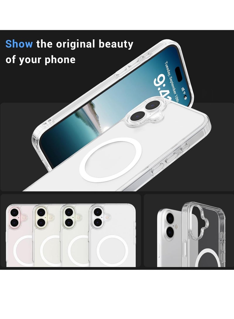 MIGOFAST Designed for iPhone 16 Case Compatible with Magsafe Anti-Yellowing Military Grade Protection Shockproof Protection Slim Cover-6.1 inch - Image 2