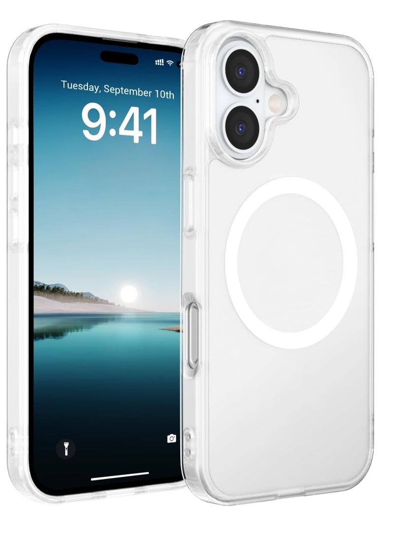MIGOFAST Designed for iPhone 16 Case Compatible with Magsafe Anti-Yellowing Military Grade Protection Shockproof Protection Slim Cover-6.1 inch - Image 1