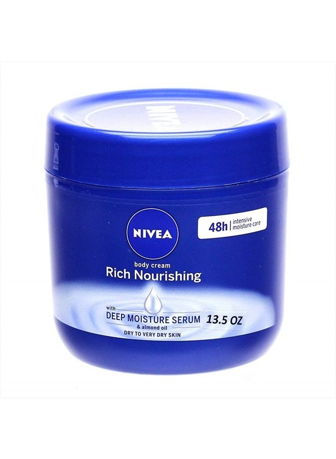 Nivea Rich Nourishing Body Cream Dry Skin Almond Oil 400 ml