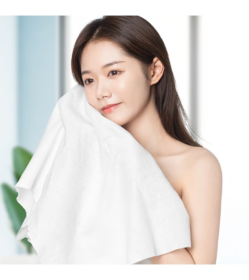 Orange 3 Piece Oversized Quick Dry Microfiber Towel Set - Image 1