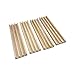 SUTIMSHE Wooden Domino Racks Set of 4 Natural Domino Trays Holders Organizer for Mexican Train Chickenfoot and Other Domino Games Dominoes NOT Included - Image 2