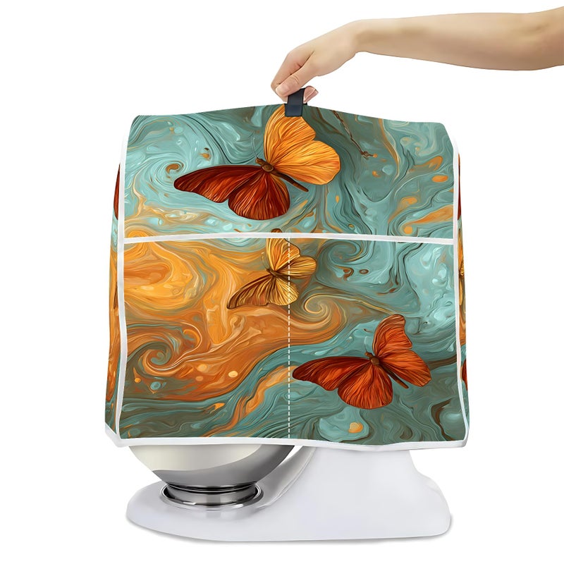 BVBOX Mixer Dust Cover for 6-8 Qt Stand Mixer, Cloth Cover with 2 Storage Pockets for Stand Mixer Protective Covers Large for 6-8 Quart Mixer - Image 1