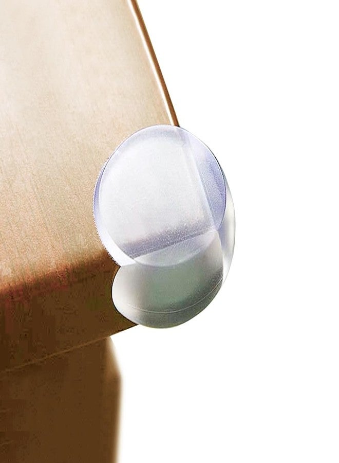 Matyz 16-Pack Clear Baby Proof Corner Guards - Ball Shape Edge Protectors for Furniture, Strong Adhesive, Smooth Surface, Easy Removal - Child Safety Bumpers for Tables, Cabinets - Image 1
