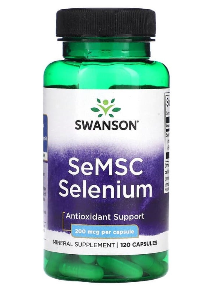 Semsc Selenium 200 mcg 120 Caps