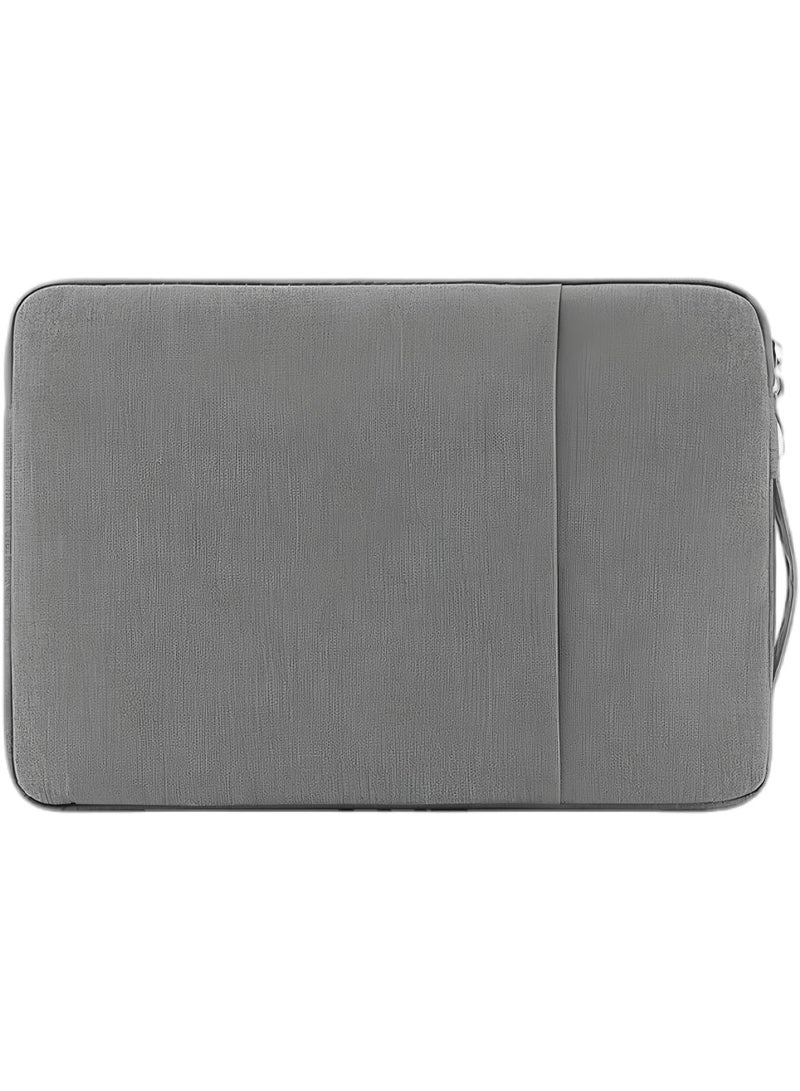 13.3-Inch Shockproof Water-Resistant Laptop Sleeve Case for MacBook & Laptops, Grey - Image 1
