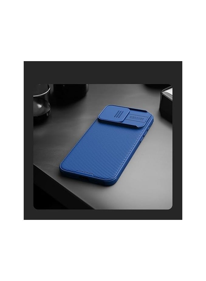 Nillkin CamShield Pro cover case for Apple iPhone 15 Pro Max 6.7-Blue - Image 4
