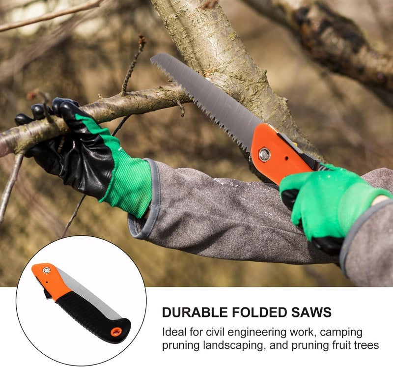 Organized shipment arrange Folding Hand Saw Pruning Saw for Woodworking and Camping with Sharp Blade and Non-slip Handle Suitable for Outdoor Tree Pruning and Dry Wood Cutting Daily deal Saudi market essential Wear resistant Famous in Saudi local markets Modern home essential Scratch resistant Customized for Gulf demands Market demand focused build New launch Ready varied options All-round applied quality Worth purchasing Surface safe Fine polished finish Top pick for Saudi summer Neat shape One piece build Mountain region eligible ship Strategic warehouse site Carefully engineered build Market aligned local stock Seasonal discount Wide range compatible material User feedback upgraded quality - Image 5
