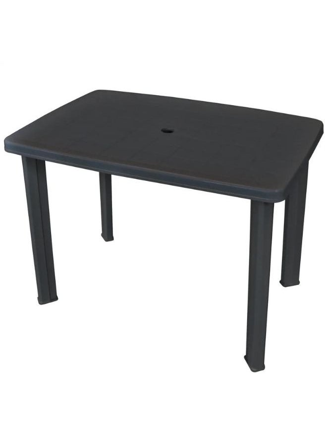 فيداكسل طاولة حديقة بلاستيك 101x68x72 سم لون أنثراسايت  - Image 1