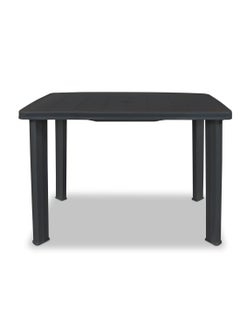 فيداكسل طاولة حديقة بلاستيك 101x68x72 سم لون أنثراسايت  - Image 3