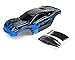 SummitLink Custom Body Muddy Blue Over Black Style Compatible for Rustler 4X4 Rustler BL2S Rustler 4x4 Ultimate 110 Scale RC Car or Truck Truck not Included R4BB02 - Image 2